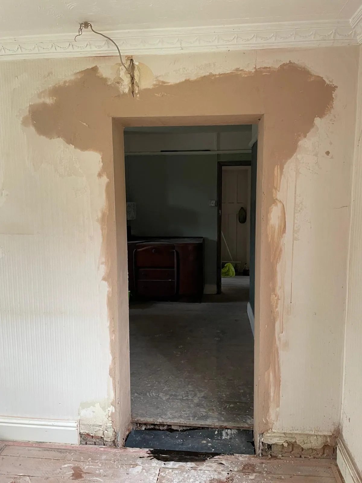 Plastering and rendering work carried out by Goddard Construction, Cirencester